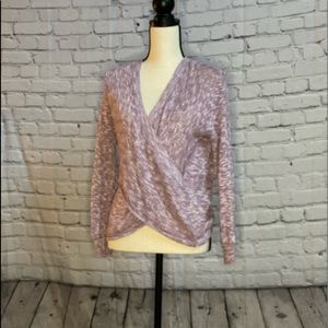 Express sweater Pink/white multi